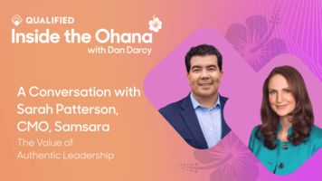 The Value of Authentic Leadership with Sarah Patterson, CMO at Samsara