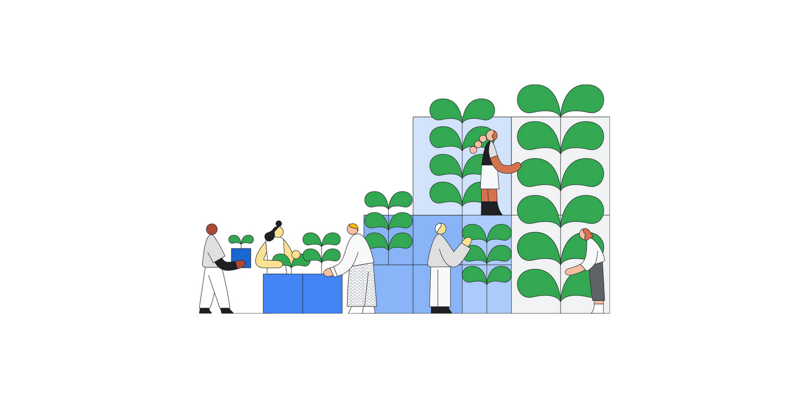 How to scale AI training to up to tens of thousands of Cloud TPU chips with Multislice