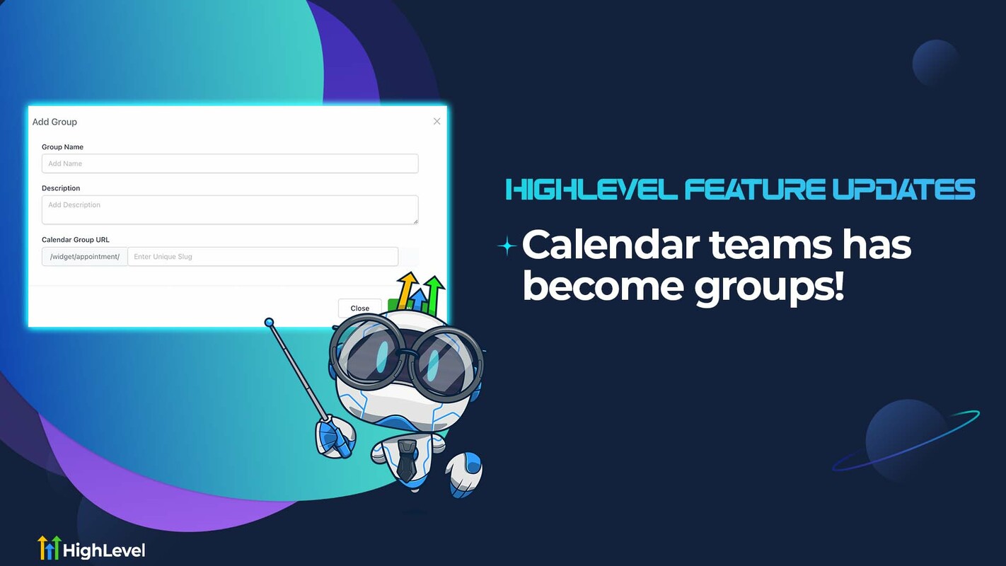Calendar teams has become groups!
