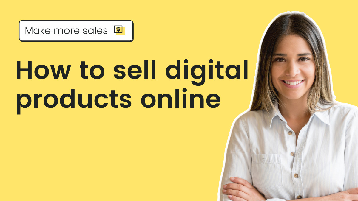 How to sell digital products online