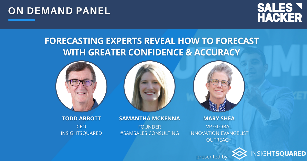 Forecasting Experts Reveal How To Forecast With Greater Confidence & Accuracy