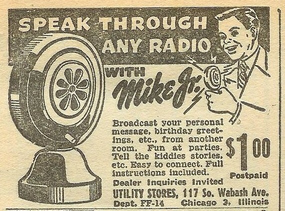 Vintage Radio Broadcasting Ad - Swipe File