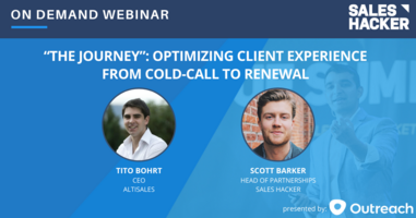 "The Journey": Optimizing Client Experience from Cold-Call to Renewal