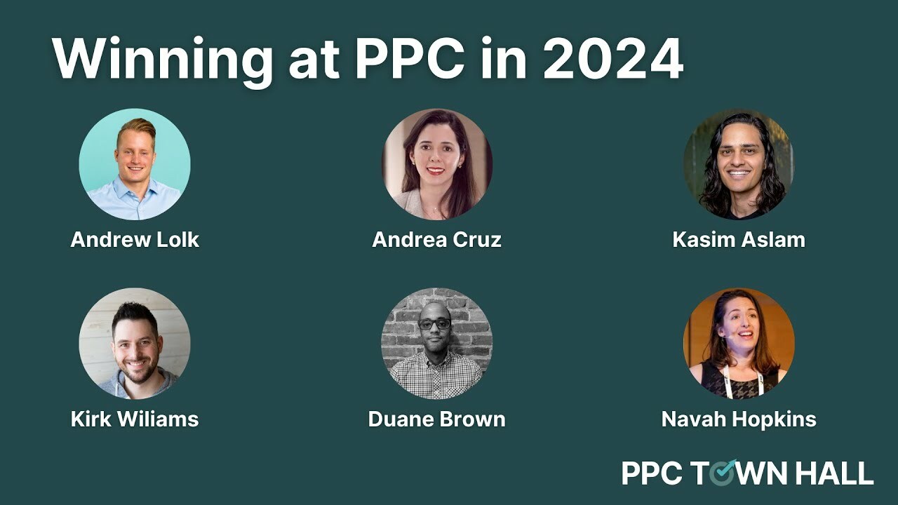 AI, Third-Party Cookies, CPCs, Attribution & More: How to Prepare for 2024 | PPC Town Hall 85
