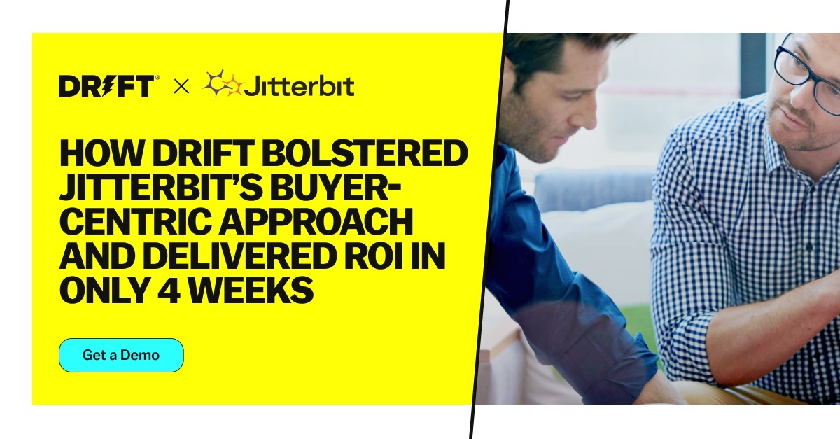 Jitterbit closed over $1 Million through Drift