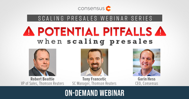 Webinar - Potential Pitfalls When Scaling Presales