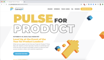 Announcing Pulse for Product! | Customer Success and Product Experience Software | Gainsight