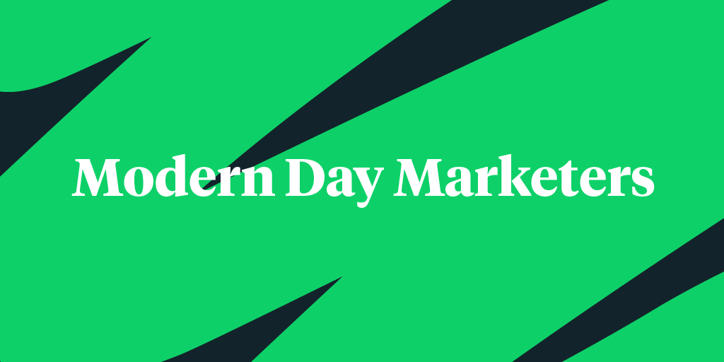 Taking notes and building community with the Modern Day Marketer