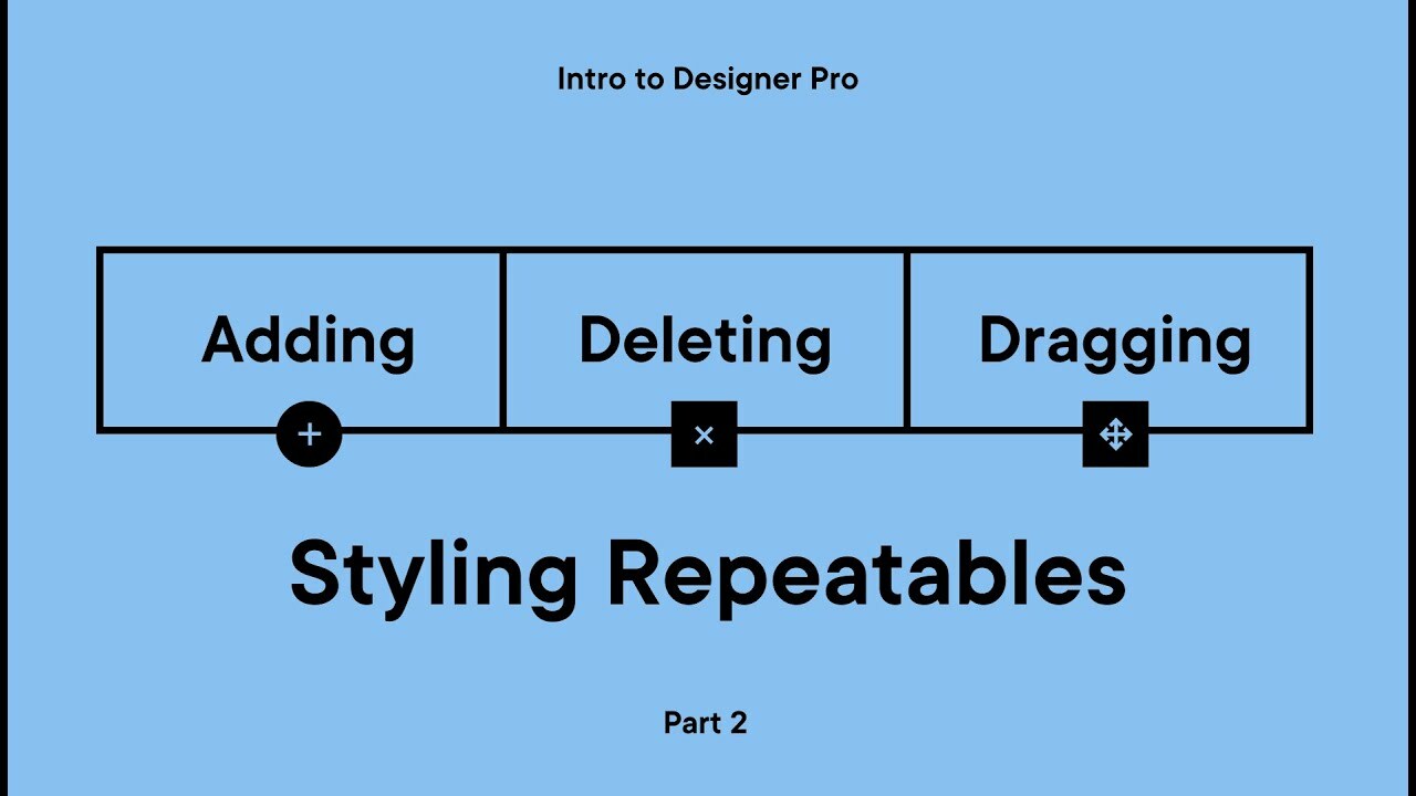 Splash Designer Pro: Styling Repeatables (Adding, Deleting & Dragging) | Event Branding & Design