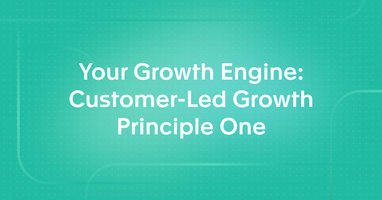 Your Growth Engine: Customer-Led Growth Principle One