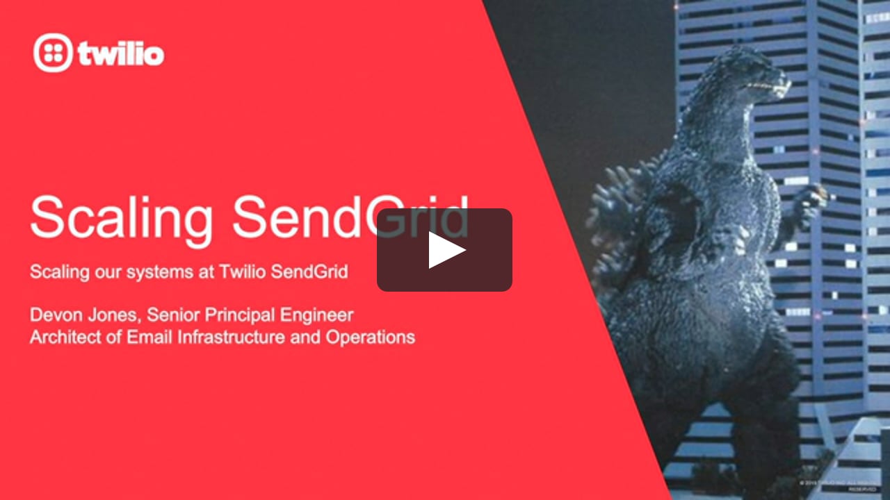 Scaling Twilio SendGrid to 3 Trillion Emails and Beyond