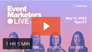 Event Marketers Live IRL