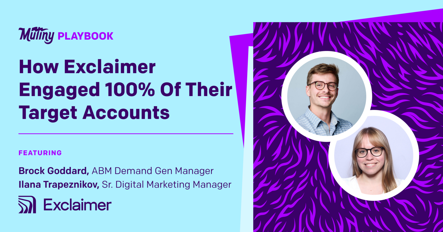 How Exclaimer Engaged 100% Of Their Target Accounts