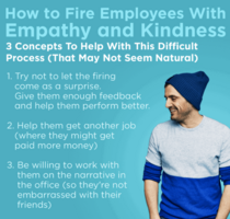 How to Fire Employees With Empathy and Kindness