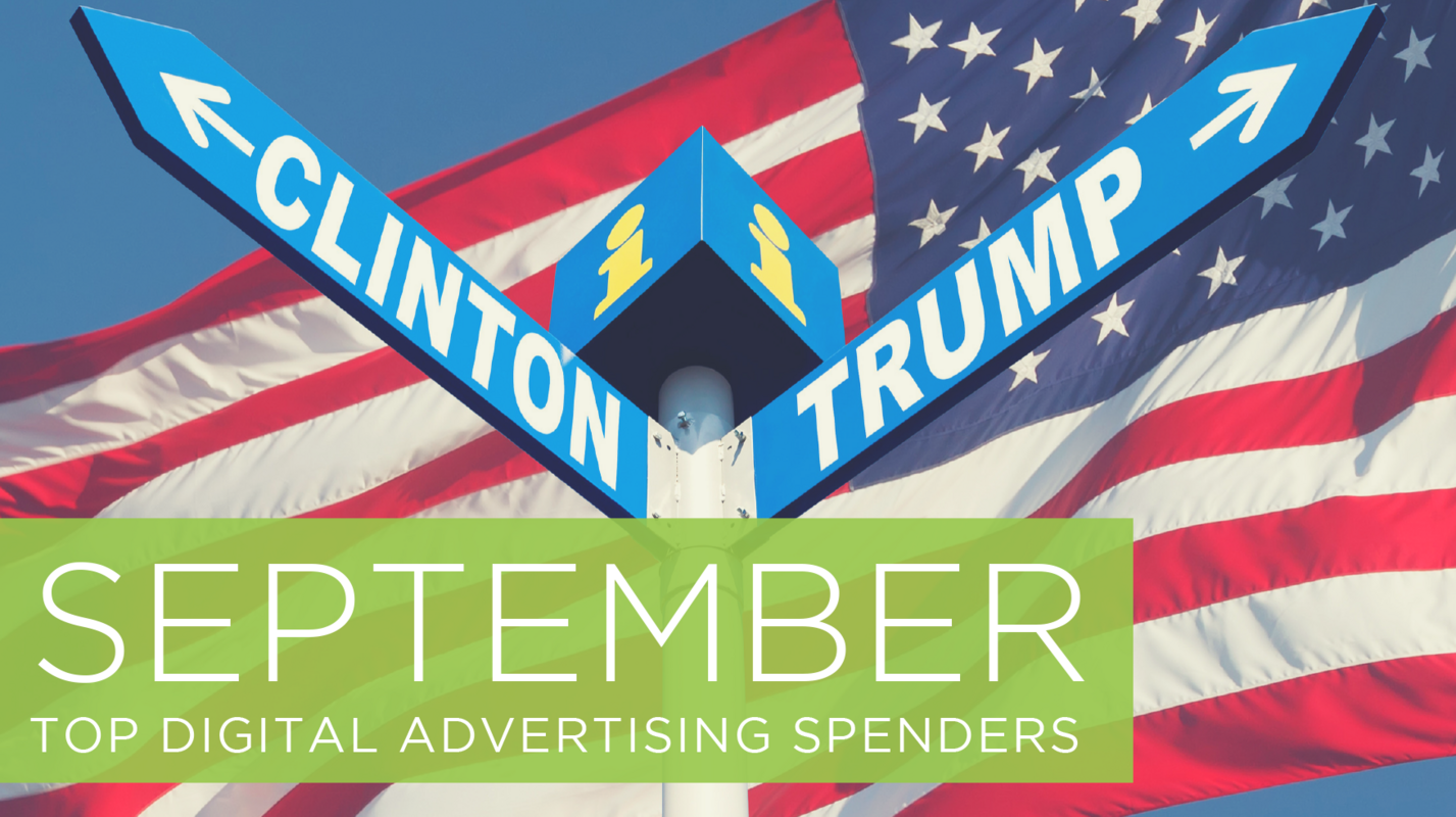September's Top Digital Advertisers 2016