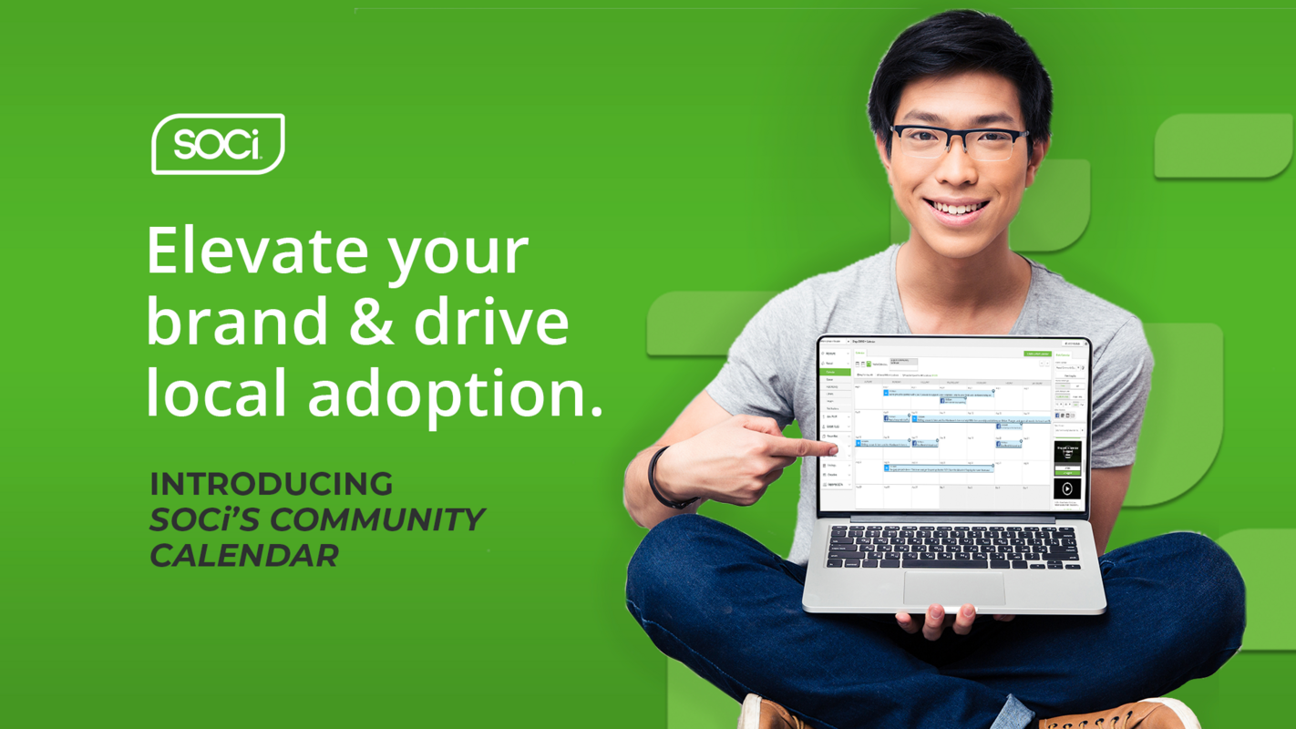 Dominate Local Social Efforts With SOCi's New Community Calendar