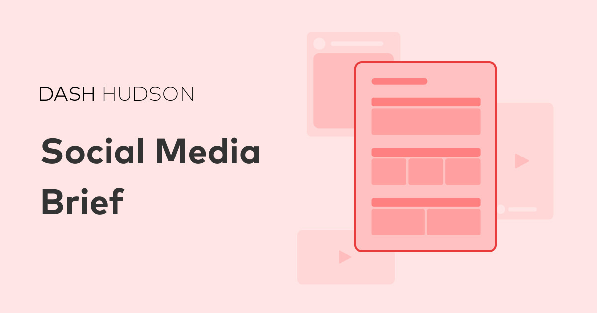 Create a Social Media Brief + Free Template