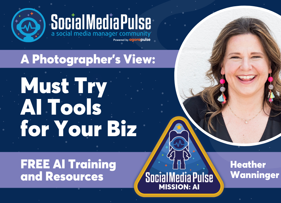 Must Try AI Tools for Your Biz: a Photographer's View (Heather Wanninger)