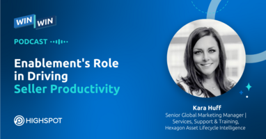 Enablement's Role in Driving Seller Productivity