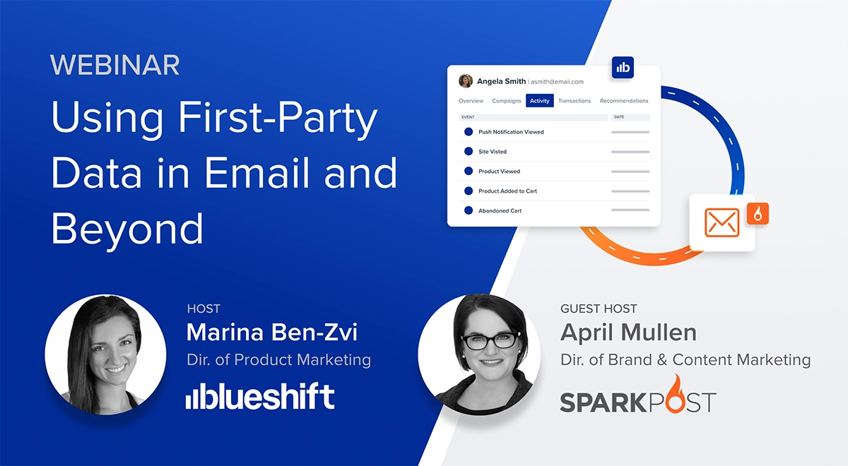 WEBINAR | Using First-Party Data in Email and Beyond