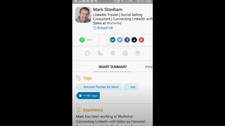 Nimble Mobile CRM 3.0 for Android