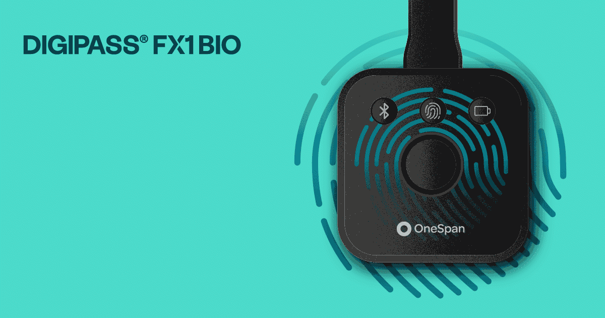 Workforce Security | Introducing DIGIPASS FX1 BIO