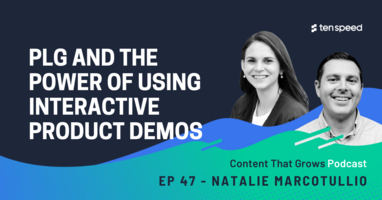 PLG and the Power of Using Interactive Product Demos Feat. Natalie Marcotullio 