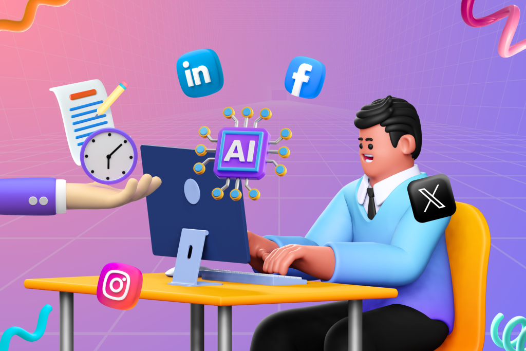How to Save Time with AI Social Media Content Creation