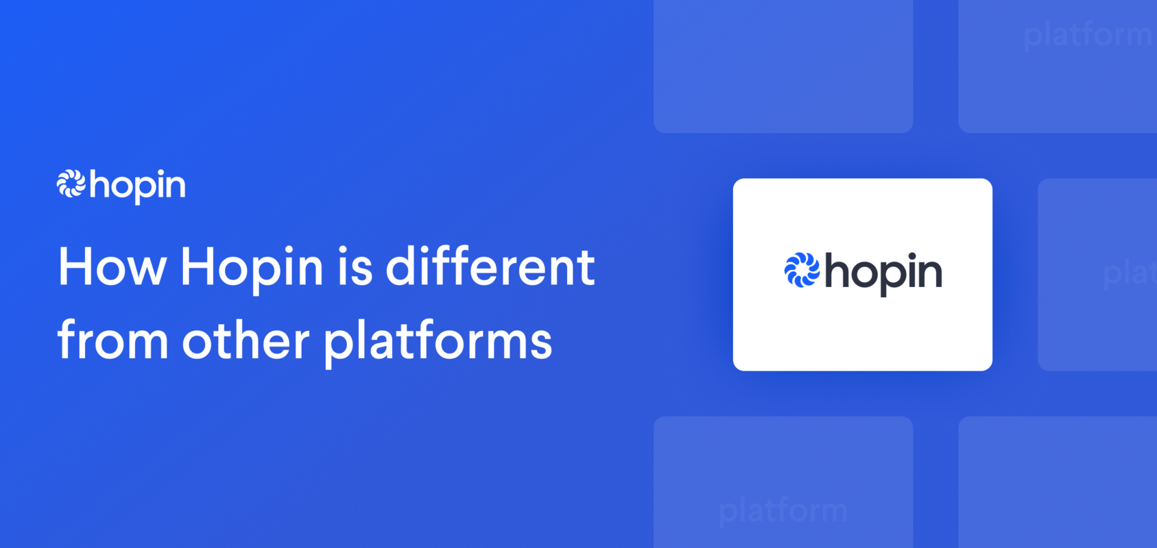 5 Quick Ways Hopin Is Different From Other Platforms