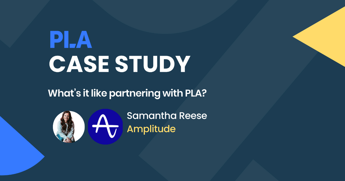 "The entire team at PLA has made the sponsorship process seamless" - Amplitude
