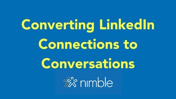Converting LinkedIn Connections to Conversations