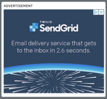 SendGrid 2.6 Second Email Deliverability Ad - Swipe File