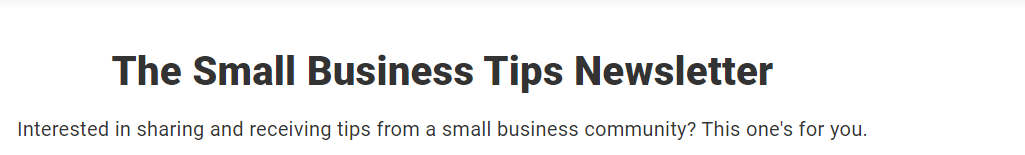 The Small Business Tips Newsletter |  LACRM Blog