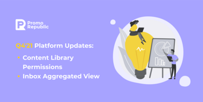 Q4 '21 Digest: Сontent Library Permissions and Inbox Aggregated View - PromoRepublic