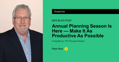Annual Planning Season Is Here - Make It As Productive As Possible