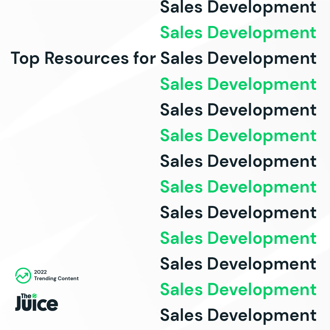 Top Resources for Sales Dev Pros - 2023