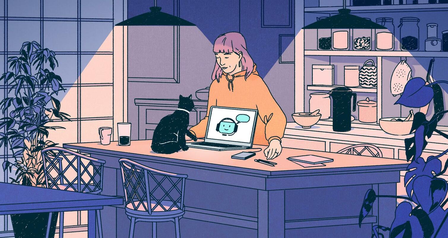 What is conversational AI, and what is its role in customer service?