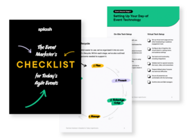 The Event Marketer's Checklist for Today's Agile Events