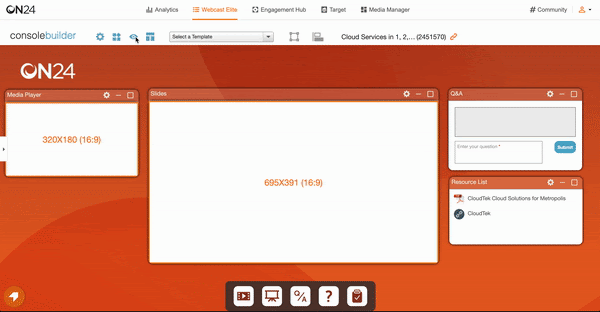 Feature Friday: Simplify Webinar Design with ON24 Console Builder | ON24 Blog