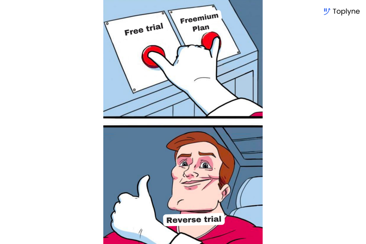 What's a SaaS Reverse Trial? (Definition, Examples, & More!)