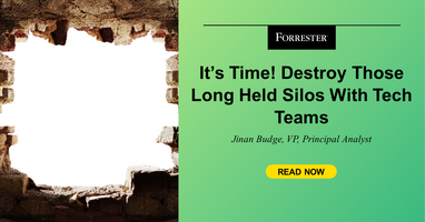 It's Time! Destroy Those Long-Held Silos Between Security And Tech Teams