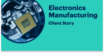 How This Electronics Manufacturing Company Optimized Inventory