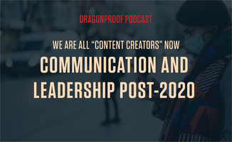 We Are All "Content Creators" Now - New Podcast