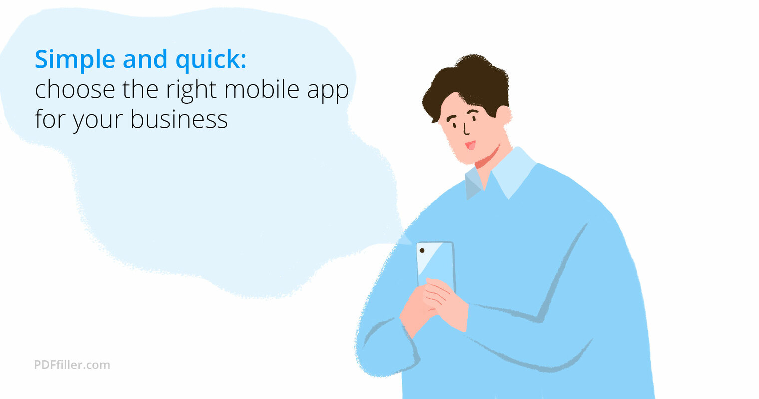 Key points to look for when choosing a mobile app for your business