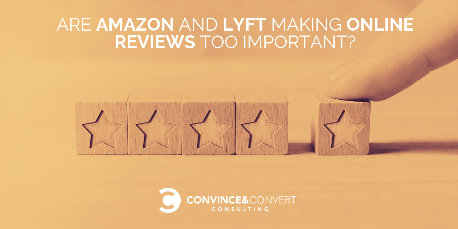 Are Amazon and Lyft Making Online Reviews Too Important?