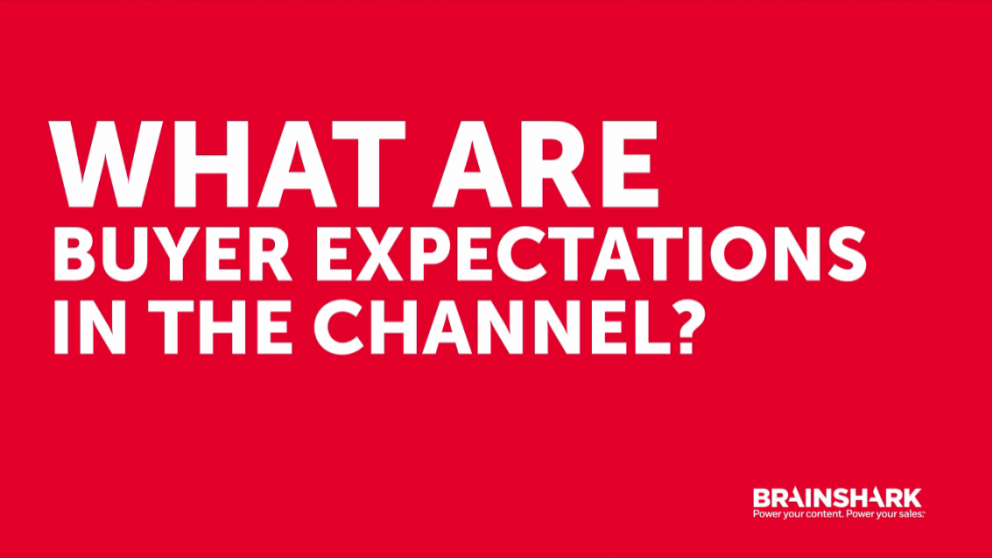 Do Channel Sales Partners Have a Competitive Advantage with Buyers? [Video]