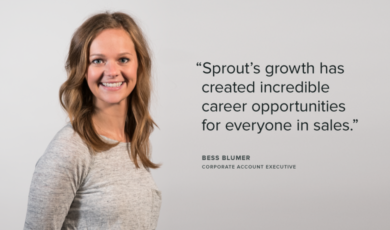 Meet Team Sprout: Bess, Corporate Account Executive