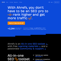 Teardown: Ahrefs' Homepage