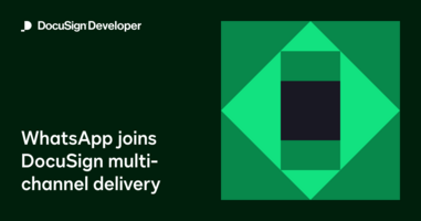 WhatsApp joins DocuSign multi-channel delivery