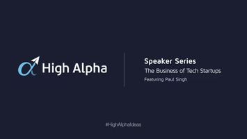 Speaker Series with Paul Singh, Managing Partner of Results Junkies